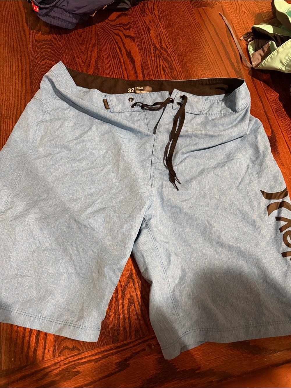 Hurley Blue Men’s Swim Shorts - size 32 board bathing suit